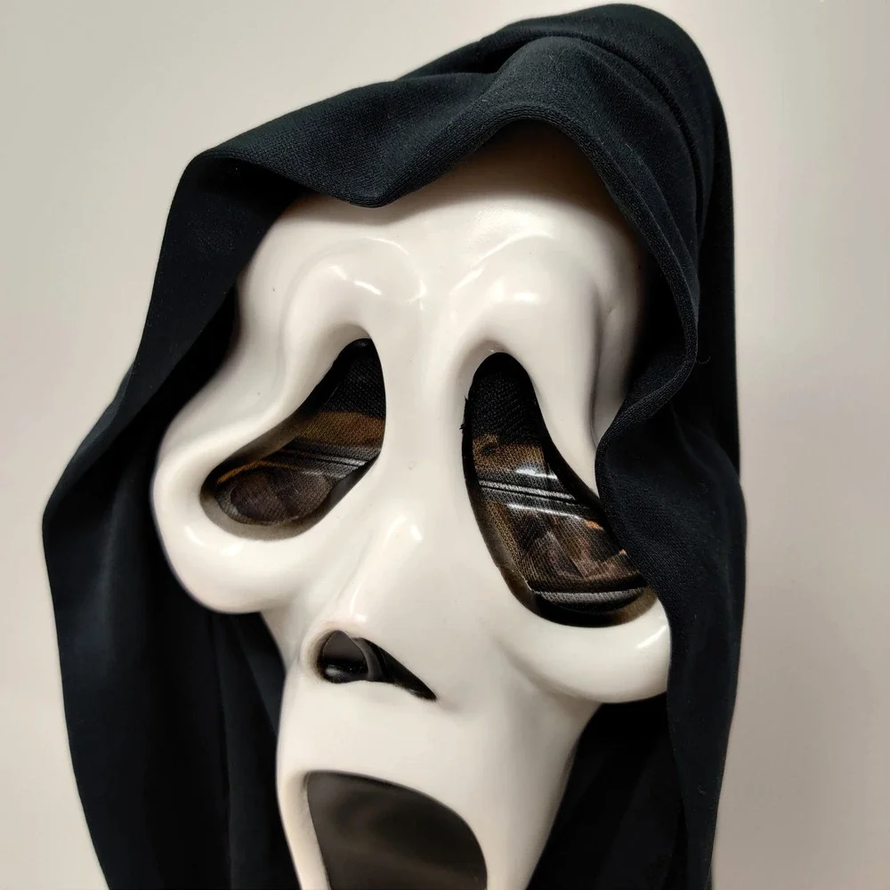 Ghostface Scream Mask Easter Unlimited 2011 Smooth Chin Soft PVC Halloween Ghoul